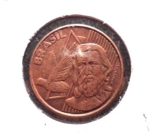 MONEDA DE 5 CENTAVOS BRASIL 2007 CIRCULADA!  (62815) - Imagen 1 de 3