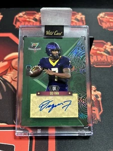 DQ Finn - 4/5 Auto - Wild Card 7 Card Studs - QB - Bild 1 von 2