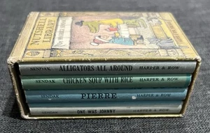 Nutshell Library Boxed Set by Maurice Sendak 4 Books HC Vintage 1962 Harper - Picture 1 of 10