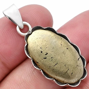 Joyería colgante de plata de ley 925 de Arizona de oro de sanador apache P-1555 - Imagen 1 de 5