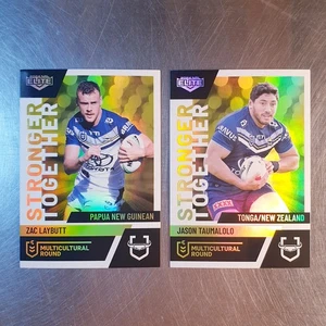 Juego de equipo redondo multicultural Elite NRL 2024 (2 cartas) North QLD Cowboys - Imagen 1 de 2