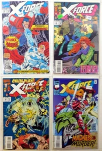 X-Force Lot of 4 #10, 31, 33, 40 (1992) Marvel Comics 1st Print Comic Books - Picture 1 of 1