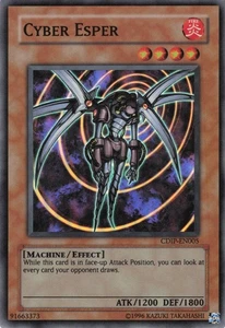 Yugioh Cyber Esper CDIP-DE005 Super Rare NM - Bild 1 von 2