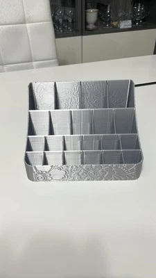 PORTATRUCCO PORTATRUCCHI ORGANIZZATORE COSMETICI PORTA TRUCCHI ORGANIZER COSMETI - Immagine 1 di 4