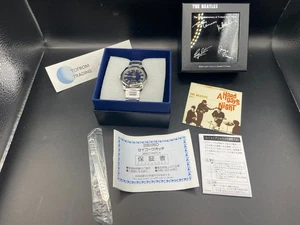 THE BEATLES Seiko Official Watch A Hard Day's Night 60th Anniversary From JAPAN - Picture 1 of 22