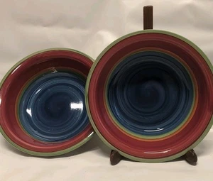 2 ROYAL NORFOLK HANDBEMALTE SCHALEN Müslisuppe - Bild 1 von 6