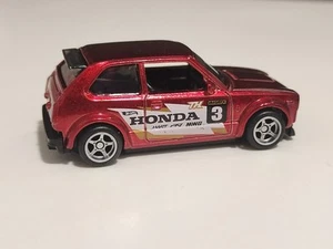 Honda Civic Custom 1/64 rojo Hot Wheels 2025 Super Treasure Hunt STH 73 - Imagen 1 de 6