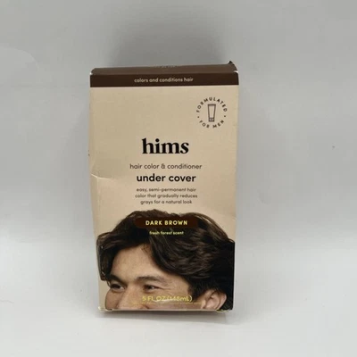 hims Under Cover Color & Conditioner for Men, Dark Brown - Hair Color - Image 1 of 4
