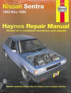 Haynes Nissan Sentra Petrol Engine 1982-1994 Workshop Repair Manual MPN 72050 - Picture 1 of 2