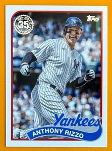 2024 Topps Series 1 89B-64 Anthony Rizzo 35th Anniversary Yankees - Bild 1 von 2