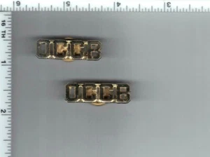 New York City Police Dept - Organized Crime Control Bureau Collar Brass "OCCB" - Picture 1 of 1