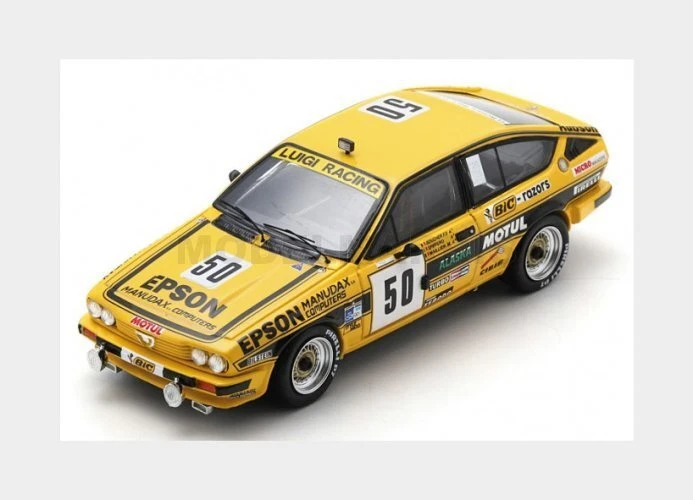 Alfa Romeo GTV6 Epson Spa 1984 Boucher- Spiffero-Maillien 1 43 SPARK SB421