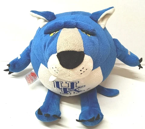 KENTUCKY WILDCATS MASCOT STUFF PLUSH TOY MADE BY ORBIEZ Cover