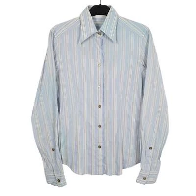 Camisa a Rayas Azul DOLCE &amp; GABBANA Manga Larga Informal Para Mujer 8 Foto 1 de 4