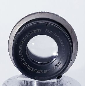 Collectible cameras Astro Berlin Lens Pan-Tachar 2.3/35mm