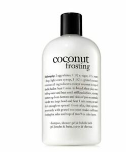 Philosophy Coconut Frosting Shampoo, Shower Gel & Bubble Bath 480ml