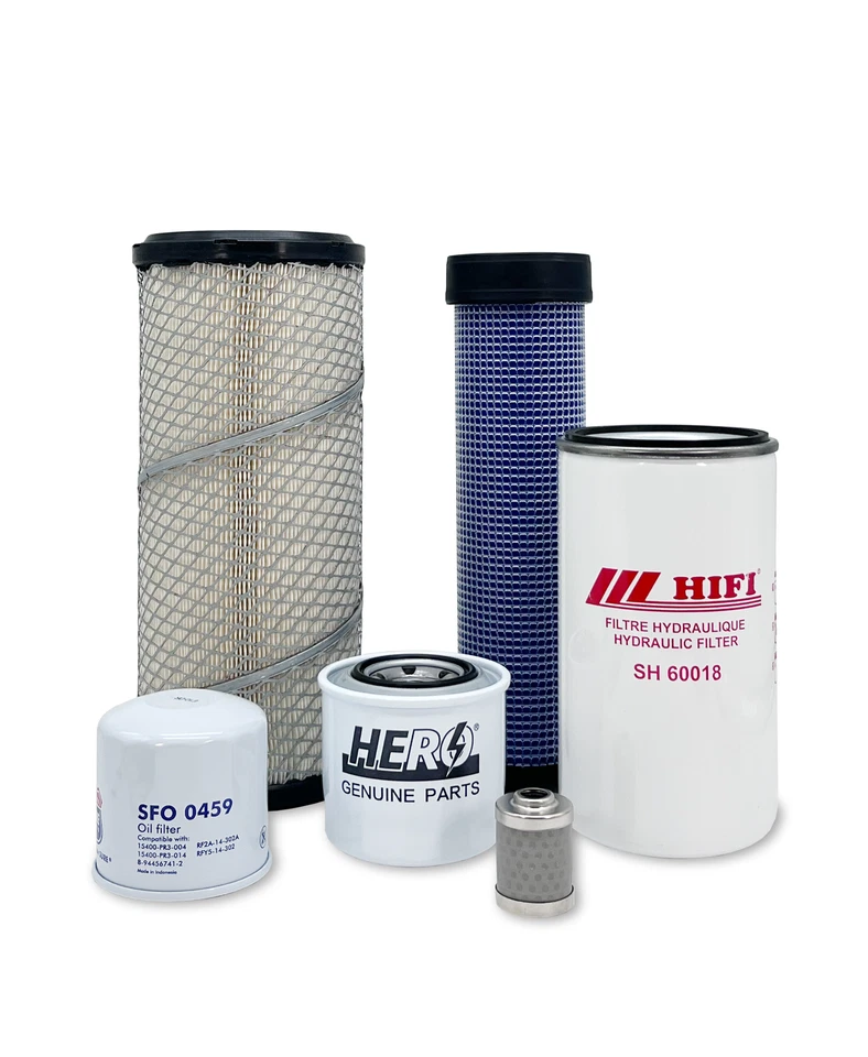 Kit de filtro de mantenimiento HERO® para cargadora de orugas Takeuchi TL130 Foto 1 de 1