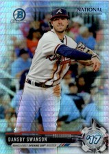 2017 Bowman Chrome National Convention Refractors #BNRDS Dansby Swanson