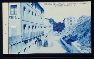 2773.-ALHAMA DE ARAGÓN -Balnerarios de Guajardo y Termas Pallarés S.A. - Picture 1 of 2