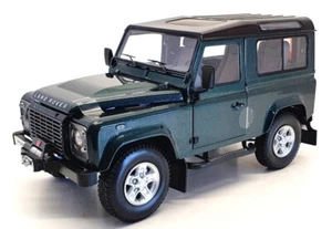 Kyosho auto pressofusa scala 1/18 08901G - Land Rover Defender 90 - verde Aintree - Foto 1 di 6