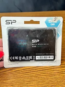 Silicon Power A55 Black 7mm Ultra Slim High Performance Solid State Drive 512 GB - Picture 1 of 12