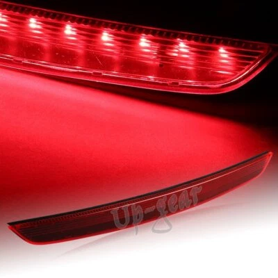 Tercera luz de freno central de alto nivel LED lente roja para Audi TT MK2 2007-2014 Foto 1 de 4