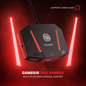 GameSir-Leadjoy VX2 AimBox Keyboard Mouse Converter Adapter for PS5 XBOX Switch - Picture 1 of 20