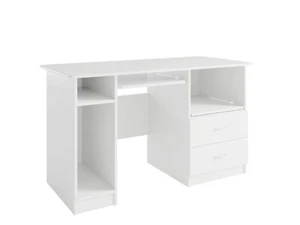 Schreibtisch MAX mit Tastaturablage 130x75x60 cm - Bild 1 von 10