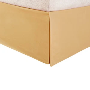 Microfiber 1500 Egyptian Quality Pleated Bed Skirt 14" Drop All Sizes & Colors - Picture 1 of 17