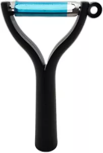 Pelador Tupperware pelador universal negro D119 pelador rectificado plano corte ondulado - Imagen 1 de 1