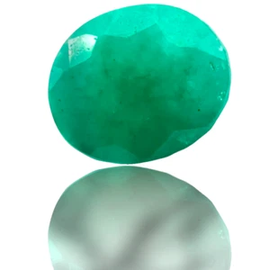 Oval Cut Natural Green Emerald 6.40 cts Loose Gemstone AG262 - Picture 1 of 5