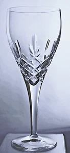 ROYAL DOULTON CRYSTAL - DORCHESTER - LARGEST WINE GOBLET GLASS 20.5cm / 8 1/8" - Picture 1 of 6