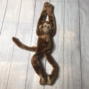 Monkey Hugger Plush Brown 510602 Connectable Hands Feet 18in Backpack Hugger - Picture 1 of 5