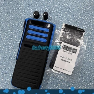 Carcasa exterior delantera negra para radio Motorola DP4401EX - Imagen 1 de 3