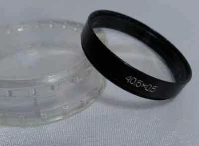 a 1x Close-Up +1.0 ZEISS Vintage 40.5x0.5 Germany 40.5mm Lens Light Filter 1748 - Image 1 of 2