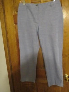 Talbots - Simply Flattering Collection kurze Damenhose hellblau Größe 14 neu mit Etikett! - Bild 1 von 10