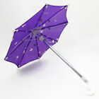 Parapluie imprimé fleur violet pour vêtements de poupée américaine 18 pouces accessoires