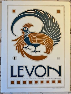 David Lance Goines signed Artist Proof (#67) LEVON: - Picture 1 of 8