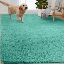 Gorilla Grip Soft Faux Fur Area Rug, Washable, Shed and Fade Resistant, Grip Dot