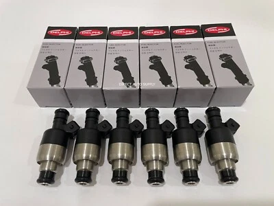 6 NEW OEM FUEL INJECTORS 17091880 FOR PASSPORT SLX TROOPER RODEO 3.2L V6 - Image 1 of 4