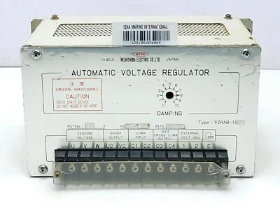 Nishishiba Electric VZRAB-1S(P) Voltage Regulator 6069 - Image 1 of 4