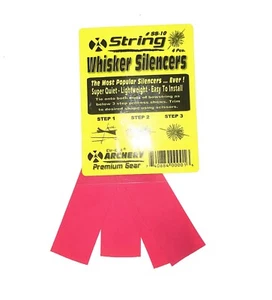 4PC Cat whiskers Bow String Silencers Noise Cancelling for Recurve Compound Bow - Picture 1 of 18