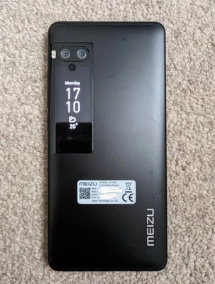 Meizu Pro 7 M792H 64gb Black Android Smartphone with box and back cover  - Image 1 of 2
