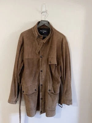 Ralph Lauren Men’s Suede Jacket XL Trailmaster Style - Image 1 of 4