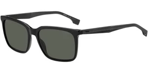 Hugo Boss Polarized Square Sunglasses w/ Carbon Fiber Temple Detail 1579S-0807UC - Picture 1 of 4