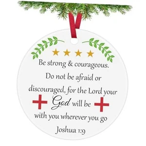 Christian Christmas Hanging Ornament Religious Gifts for Women Men - Picture 1 of 8