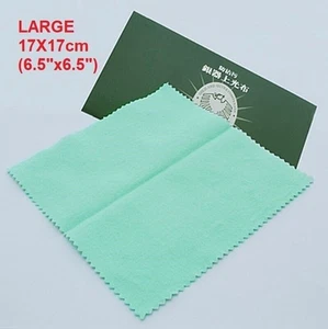 Large Jewellery Silver Polishing Cloth Cleaner Cleaning Cloth Anti-Tarnish Tool - Picture 1 of 3
