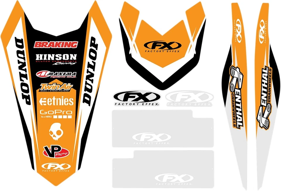 Kit de moldura Effex de fábrica KTM #17-50516 Foto 1 de 1