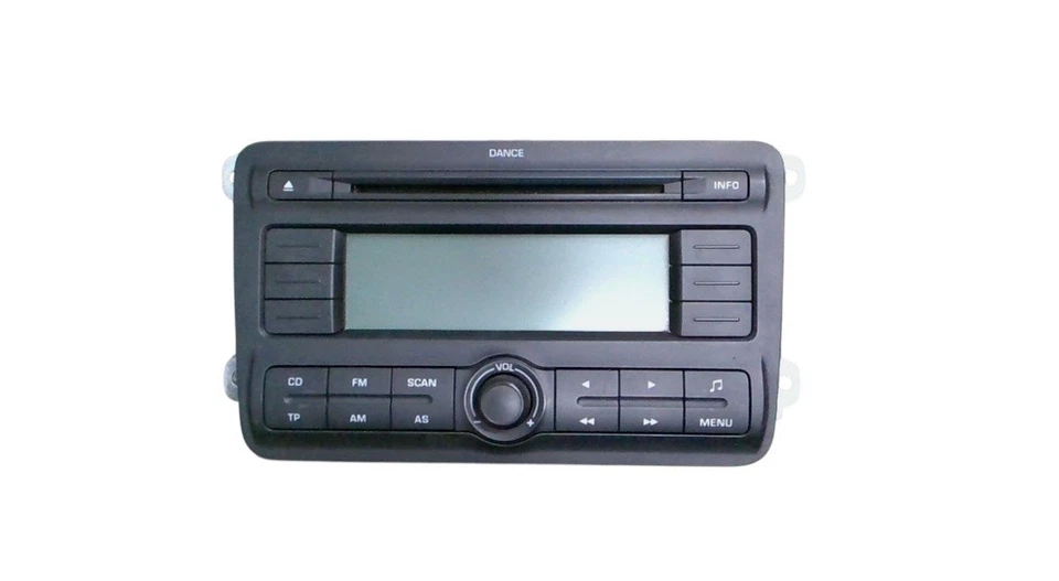 Original Skoda Radio Dance 5J0035161 Roomster 1.9 TDI | Mit Code | Neuwertig - Bild 1 von 3