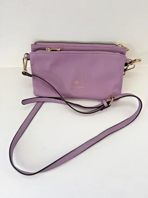 Cartera bandolera para mujer Nanette Lepore púrpura claro Foto 1 de 4